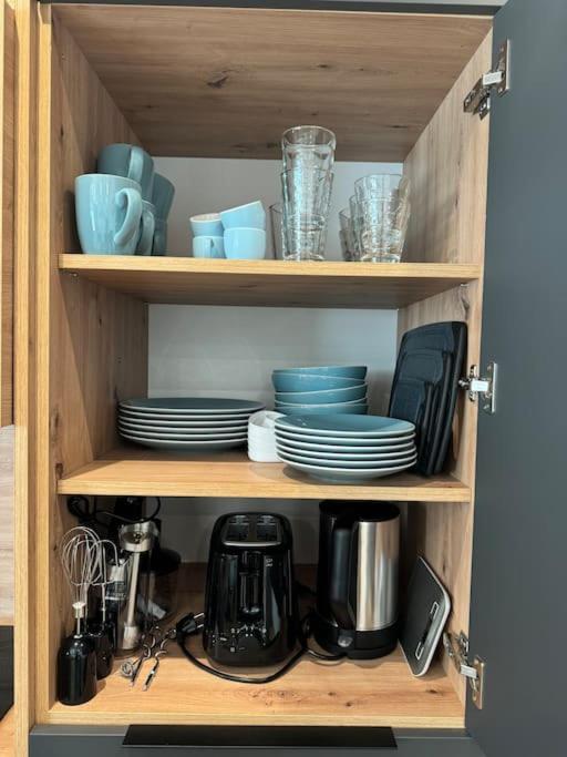 1,5-Zimmer, Top Ausgestattet, 4 Pers, Souterrain ฟลินทส์บาค ภายนอก รูปภาพ